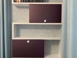 Открытый стеллаж для книг